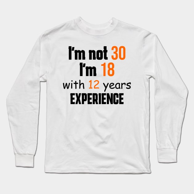 30th birthday Long Sleeve T-Shirt by Circle Project